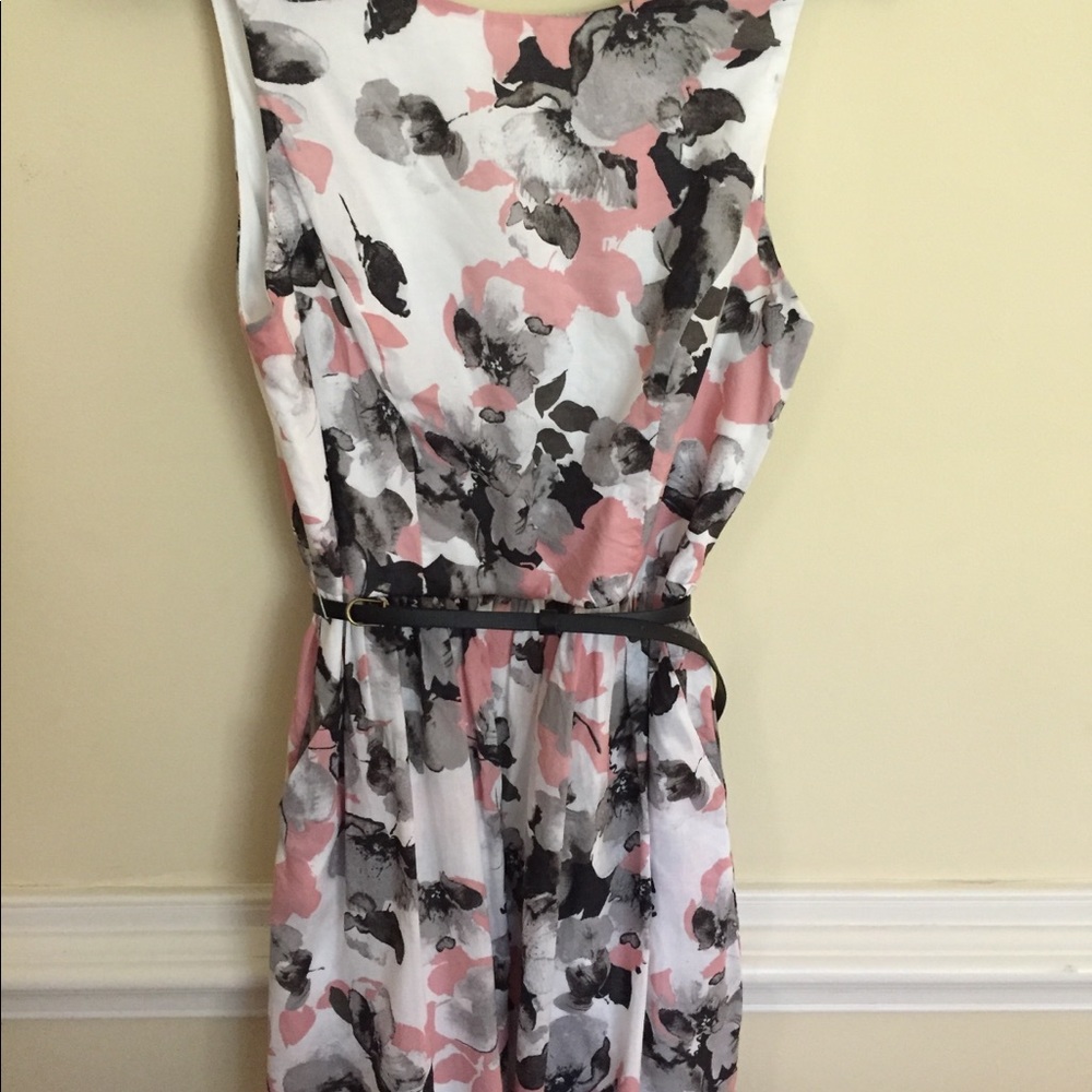 Fit& Flare Printed Dress